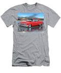 Red 63 Chevy Impala Hardtop Parry Johnson T-Shirt