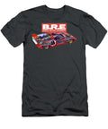 Red Beautiful Japanese Grand Prix Vintage Supercar Bre Hino Samurai 1967 Cutaway Automotive Art Vladyslav Shapovalenko T-Shirt