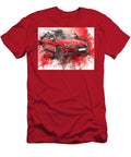 Red Car Art Audi A5 Sportback 2017 Hatchback Stylish Design Red Car Artistic Design Hollie Love T-Shirt