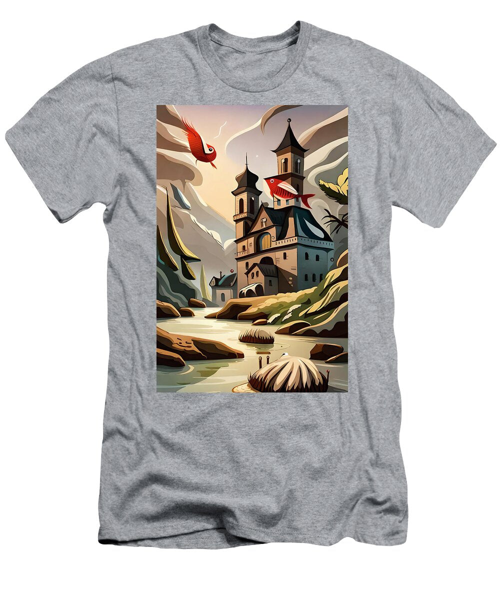 Red Fish Castlle Gabriel Cusmir T-Shirt