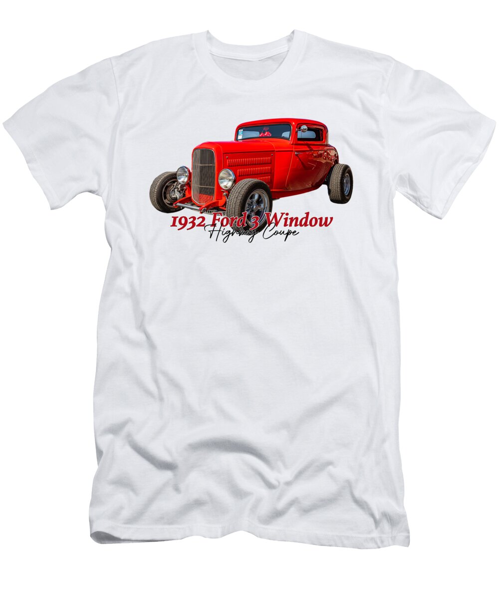 Red Ford Gestalt Imagery T-Shirt