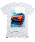 Red Honda Civic a Striking Automotive Masterpiece Kari Goldfalse T-Shirt