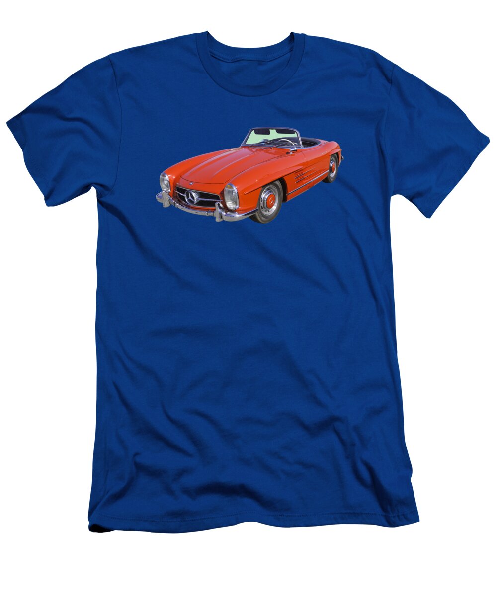 Red Mercedes Benz 300 Sl Convertible Keith Webber Jr T-Shirt