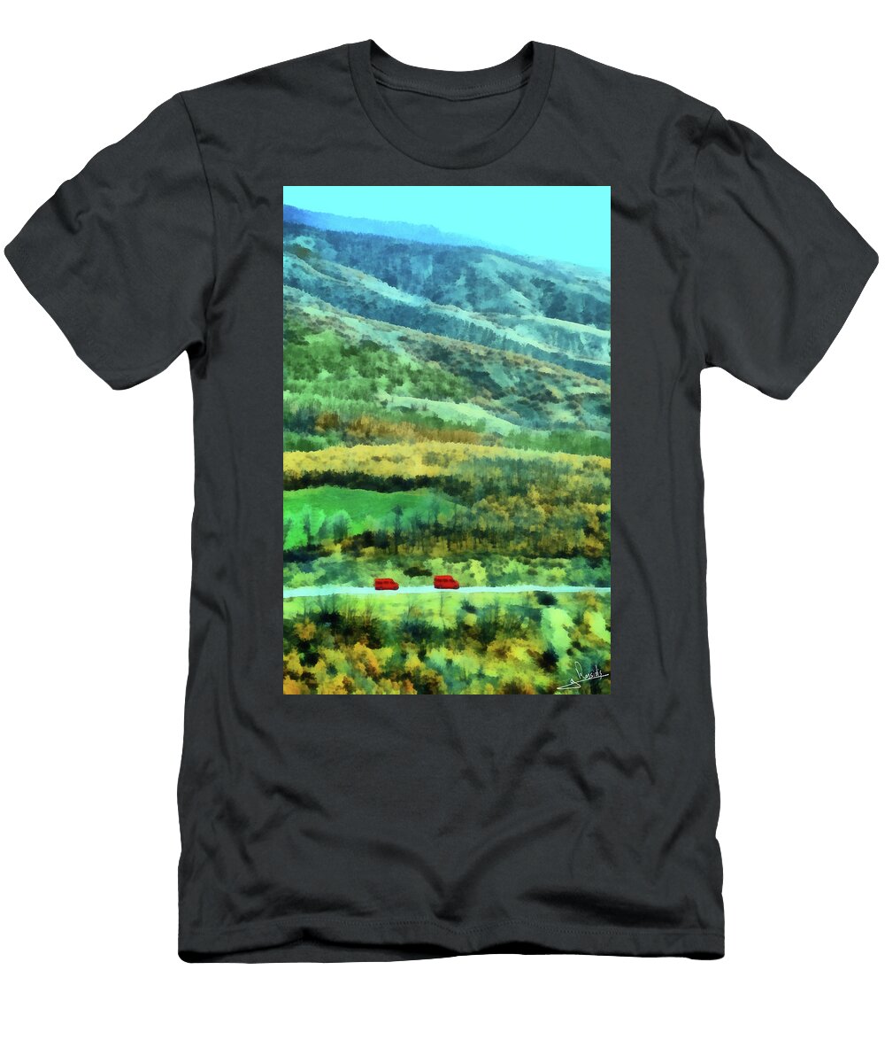 Red Minivans George Rossidis T-Shirt