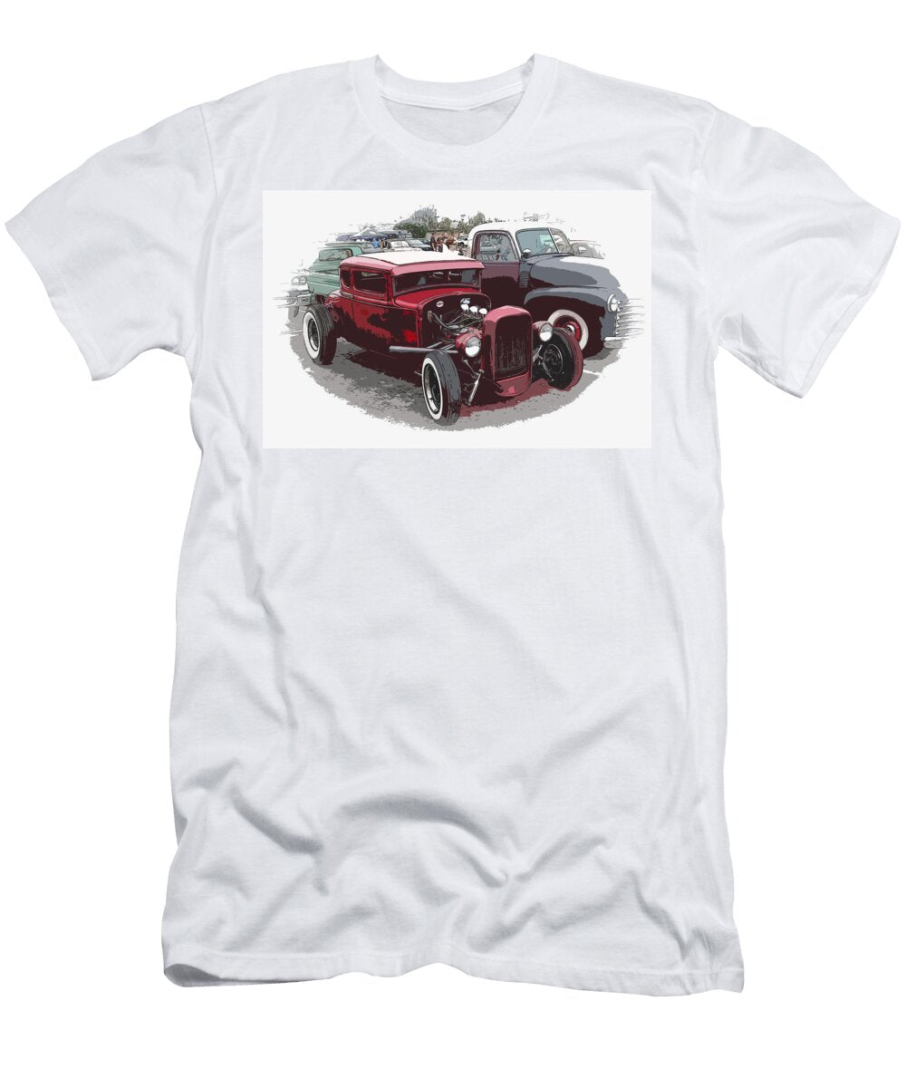 Red Model a Coupe Steve Mckinzie T-Shirt