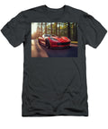 Red Sports Car in Motion Evie Carrier T-Shirt