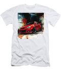 Red Sports Car Mazda2 2003 Japan Hatchback Jdm Car Vintage Custom Car Design Fast Car Art Grayson Sheppard T-Shirt