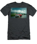 Red Truck on Countryside Road Evie Carrier T-Shirt