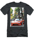 Red Tuned Mitsubishi Eclipse on Japanese Street Lowell Harann T-Shirt