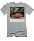 Red Vehicle Daihatsu Charade 1987 Japan Hatchback Jdm Car Vintage Car Retro Design Grayson Sheppard T-Shirt