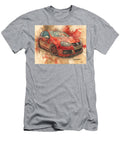 Red Volkswagen Gti Artwork Volkswagen Gti 2007 Hatchback Red Sports Car Abstract Art Red Sports Car Hollie Love T-Shirt