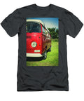Red VW T2 Camper Van Front View Richard Nixon T-Shirt