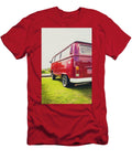 Red VW T2 Camper Van Rear View Richard Nixon T-Shirt