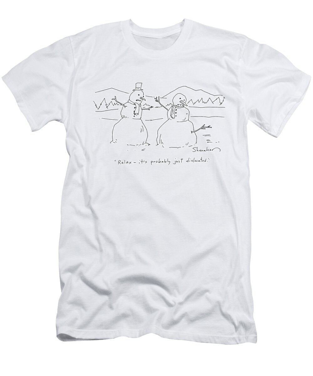 Relax Its Probably Just Dislocated Danny Shanahan T-Shirt