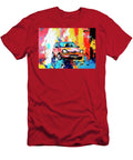 Renault Clio 1990 France Hatchback Abstract Colorful Car a Vivid Expression of Automotive Pollard Halle T-Shirt