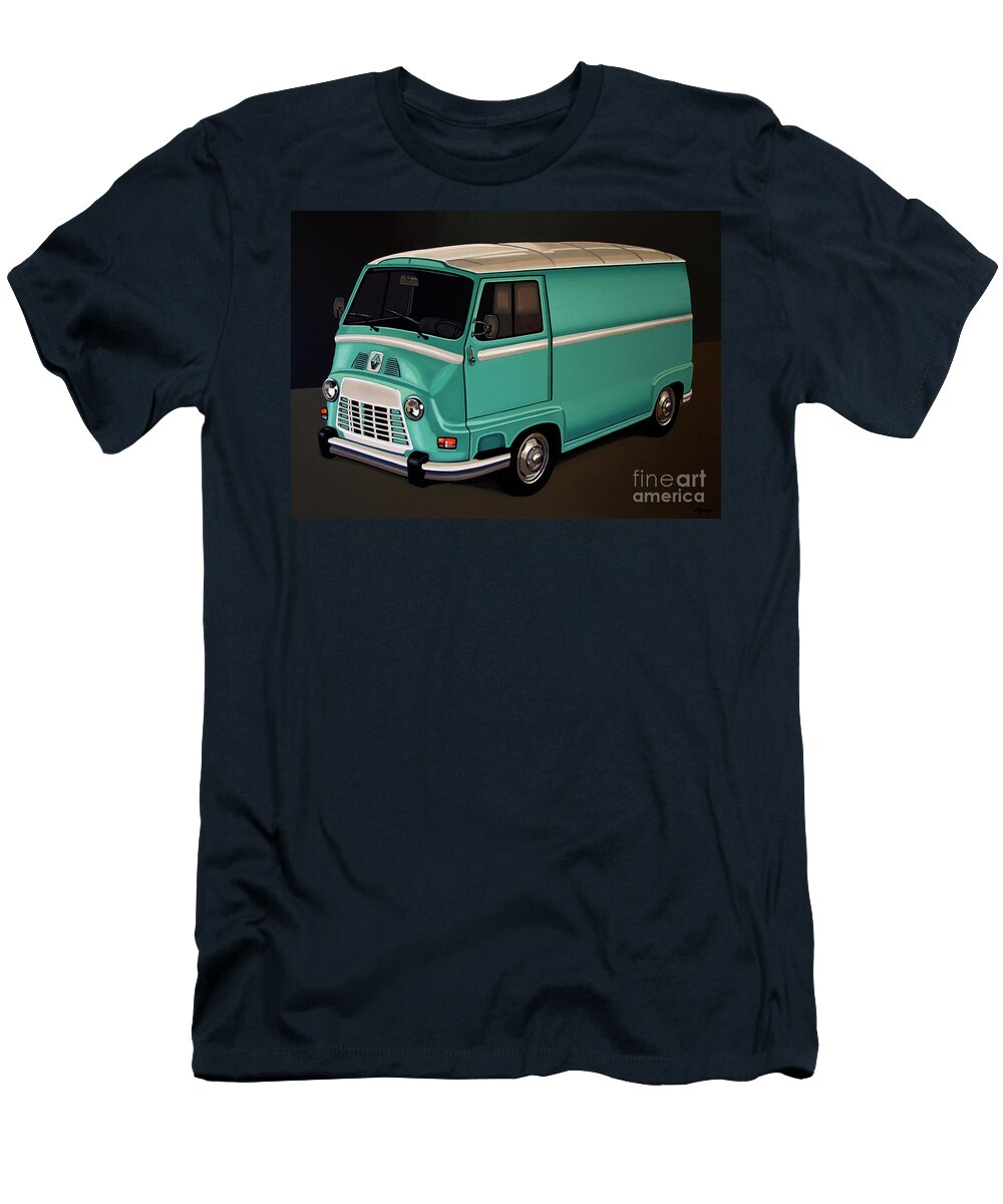 Renault Estafette Painting Paul Meijering T-Shirt