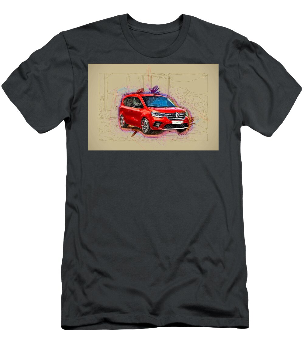 Renault Kangoo Offroad 2021 Cars Minivans French Ola Kunde T-Shirt