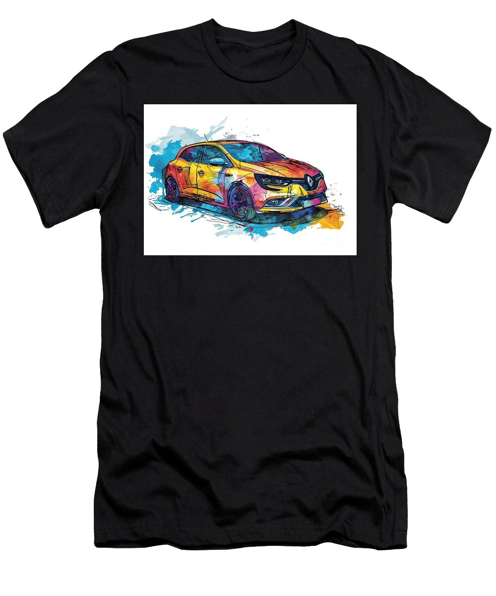 Renault Megane Automotive Artistic Clark Leffler T-Shirt