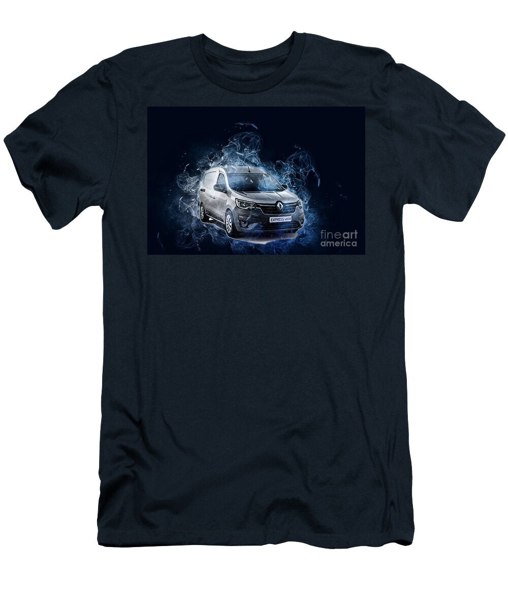 Renault Minivan Grey Metallic Express Van 2021 Cars Marietta Beatty T-Shirt