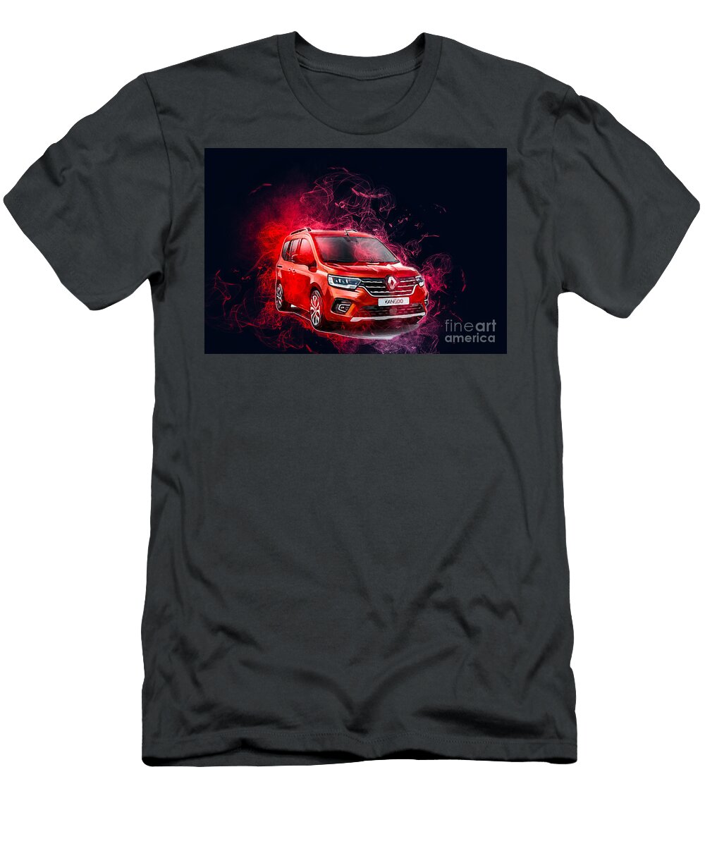 Renault Minivan Red Metallic Kangoo 2021 Cars Marietta Beatty T-Shirt
