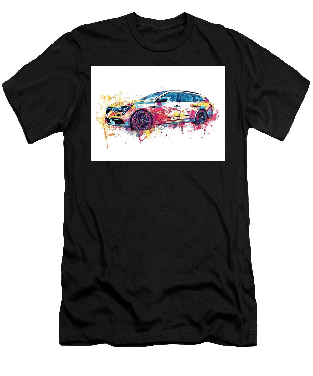 Renault Talisman Sport Tourer Automotive Art Clark Leffler T-Shirt