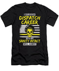 Retired Dispatcher 911 Thin Yellow Line Patriotic 1 T-Shirt