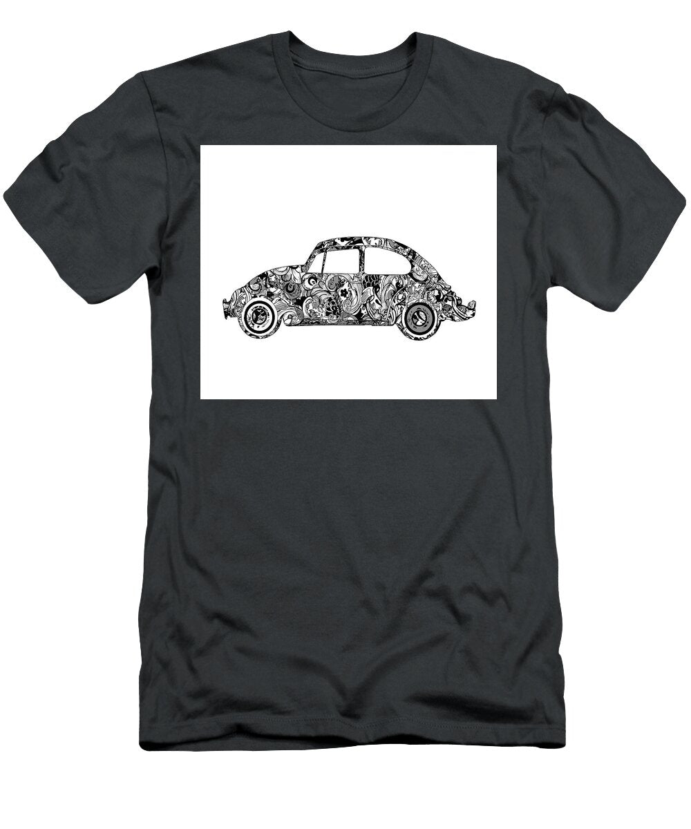 Retro Beetle Car 2 Bekim Art T-Shirt