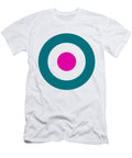 Retro Cyan Target Mod Nobodys Hero T-Shirt