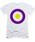 Retro Purple Mod Target Nobodys Hero T-Shirt