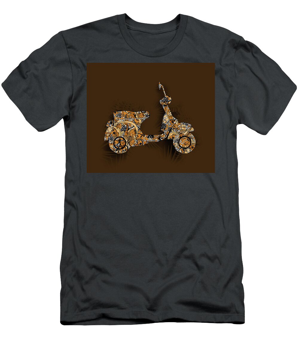 Retro Scooter 5 Bekim Art T-Shirt