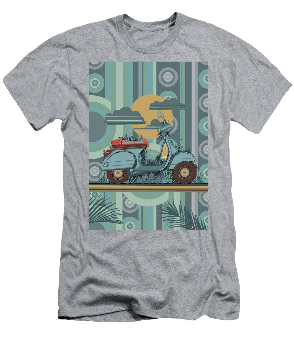 Retro Scooter 70s Bekim Art T-Shirt