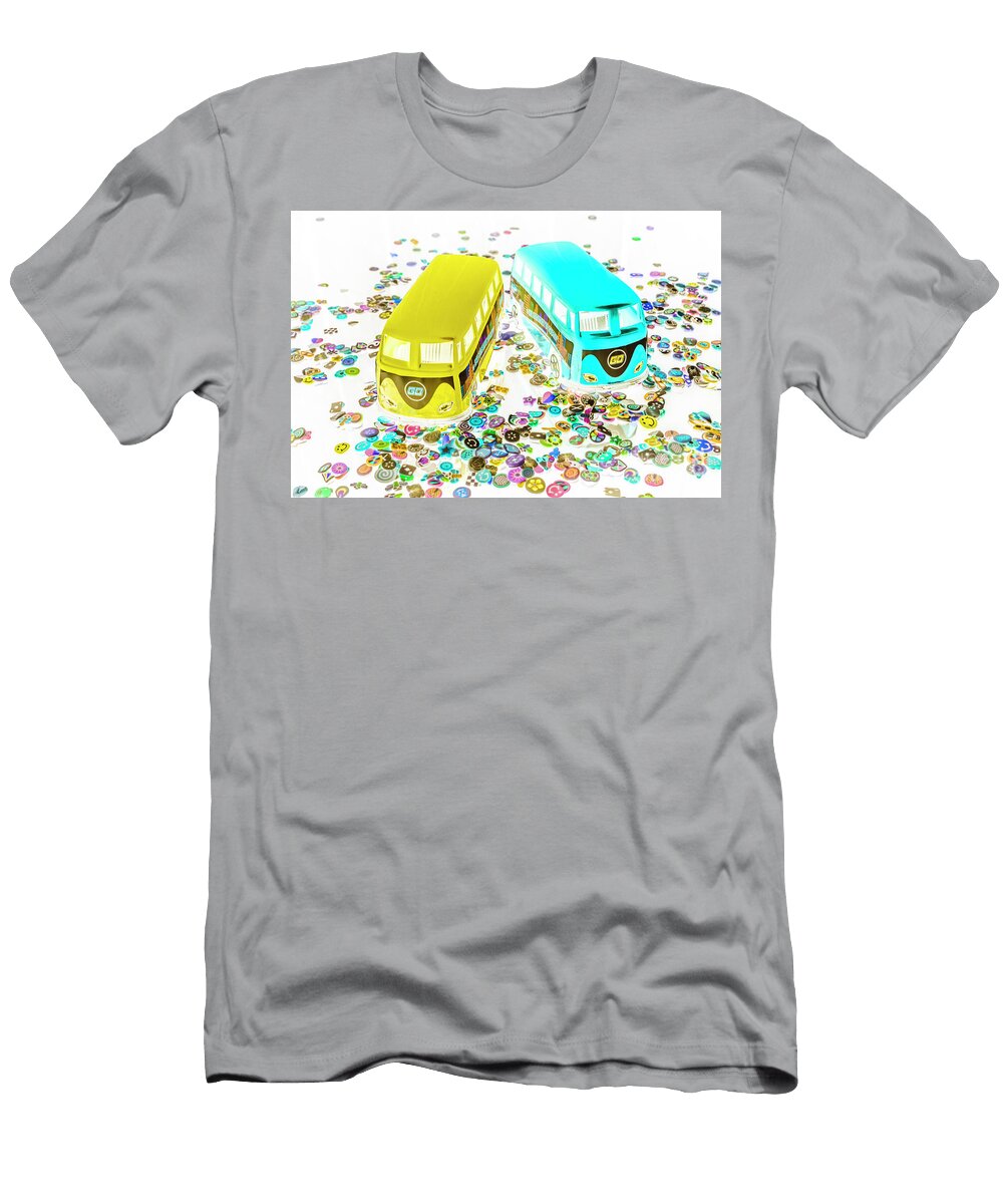 Retro Touring Jorgo Photography Wall Art Gallery T-Shirt