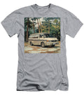 Retro Van in Forest Vintage Car Forest Scene Toyota Estima 1990 Japan Minivan Jdm Car Retro Vehicle Grayson Sheppard T-Shirt
