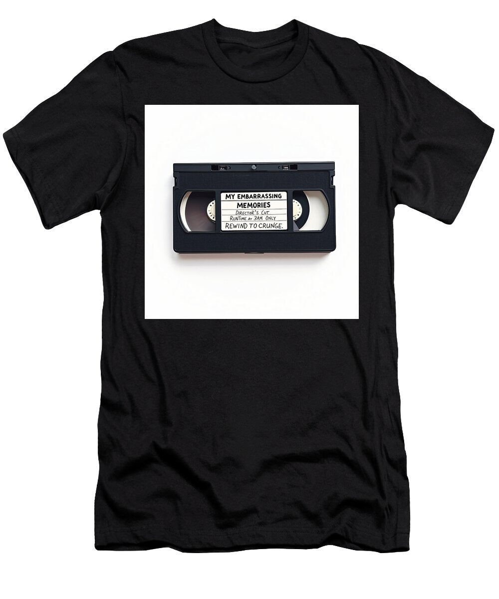 Retro Vhs Tape with Humorous Label Yousif Aelish T-Shirt