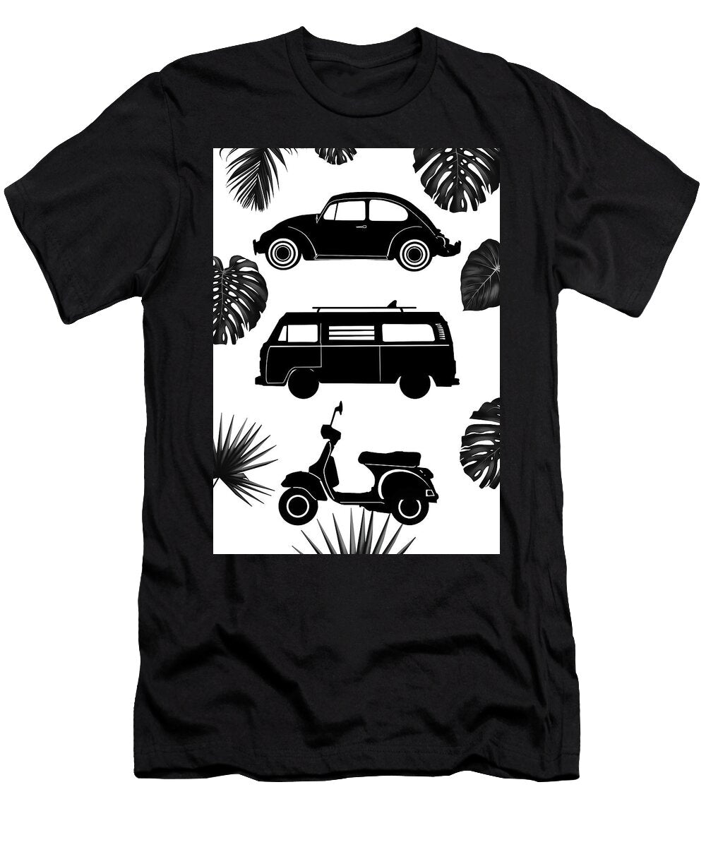 Retro Wheels Bekim Art T-Shirt