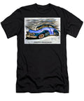 Revved Up and Rarin to Go Blue Ronald Mills T-Shirt