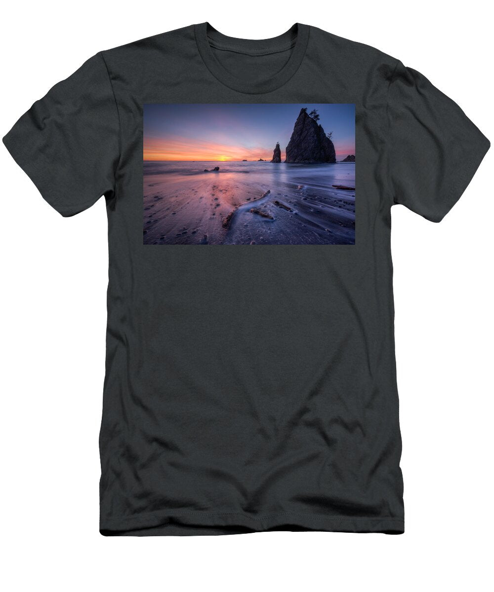 Rialto Beach Sunset Dan Mihai T-Shirt
