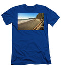 Rialto Beach with Driftwood and Sea Stacks in Washington State Miroslav Liska T-Shirt