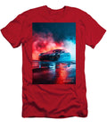 Roadster Radiance Tesla Roadster in Epic Smoke Canvases Clark Leffler T-Shirt