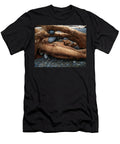 Rocks Caught in Driftwood Tracy Knauer T-Shirt