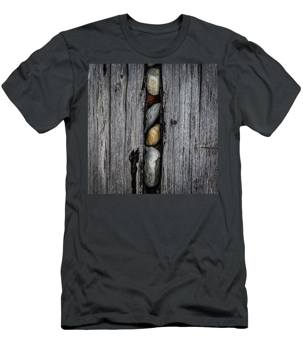 Rocks in Wood 8397 Mike Burgquist T-Shirt