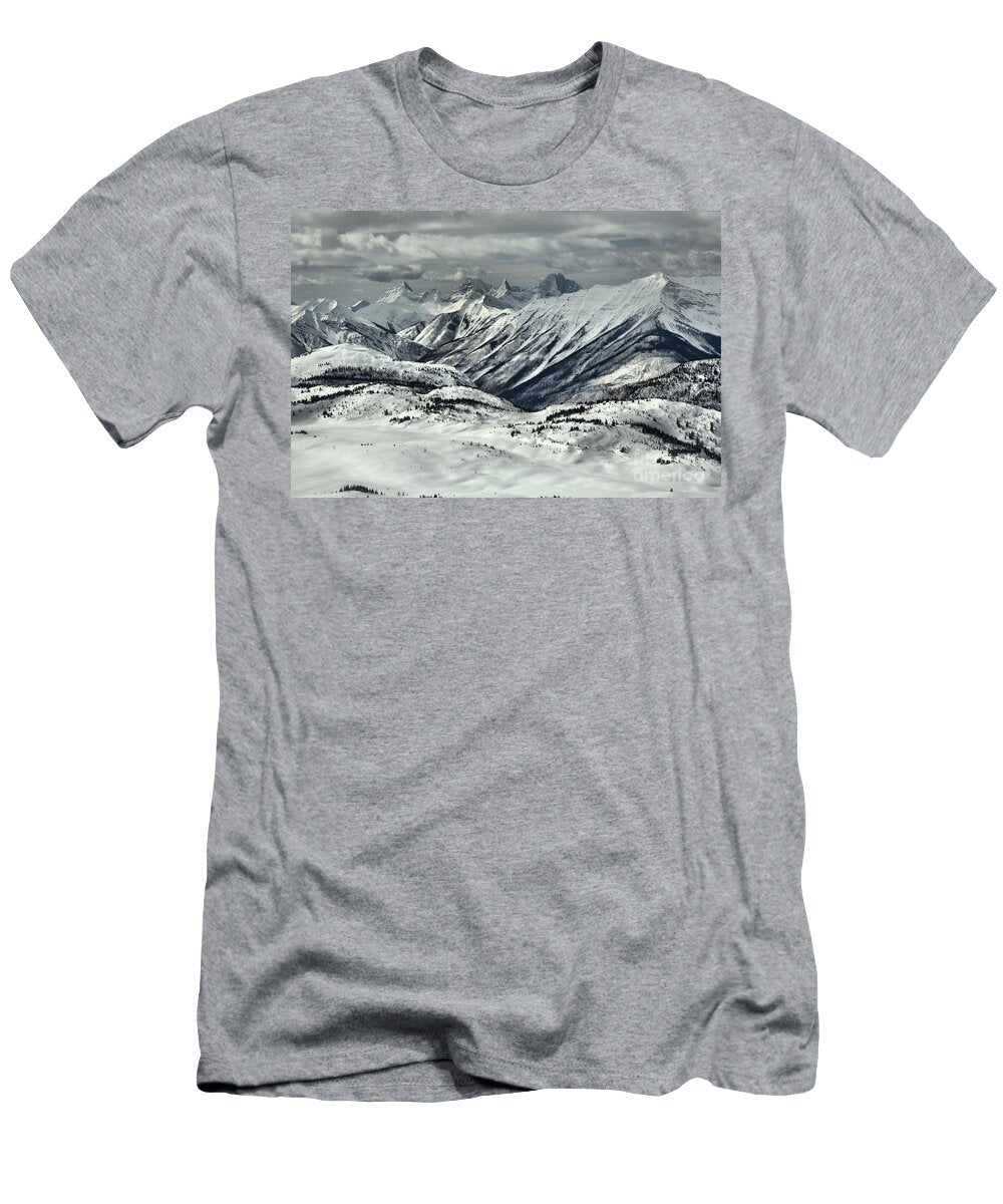 Rocky Mountain Views From the Slopes of Sunshine Adam Jewell T-Shirt