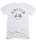 Rollin Vintage Scooter Funny Retro Motorbike 1960 Silver Henry B T-Shirt
