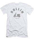 Rollin Vintage Scooter Funny Retro Motorbike 1990 Silver Henry B T-Shirt