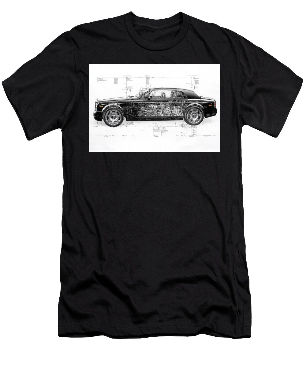 Rolls Royce Through a Renaissance Len Frederick Vellani T-Shirt
