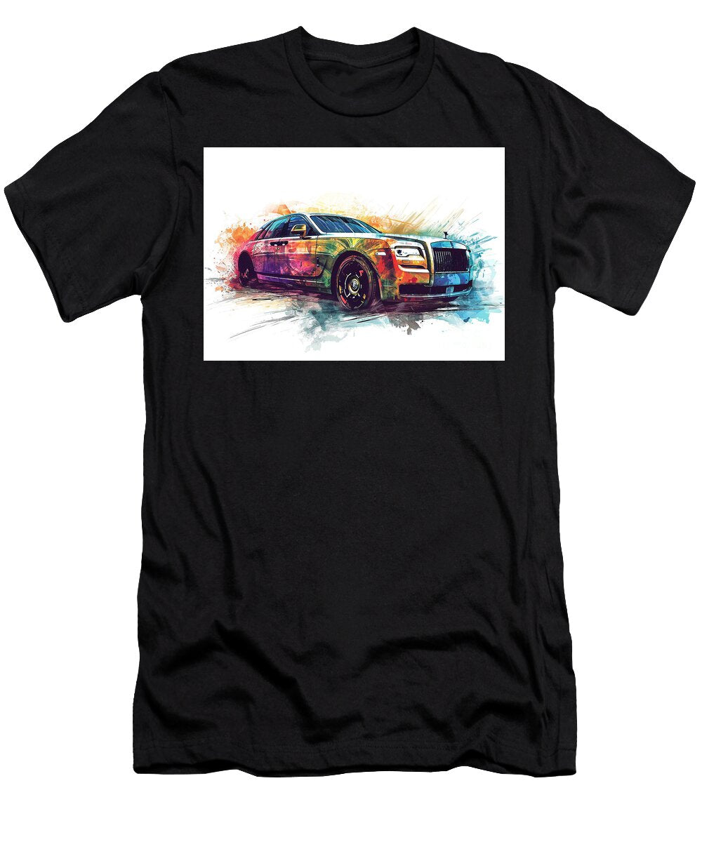 Rollsroyce Ghost Extended Automotive Artistic Clark Leffler T-Shirt