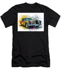 Rollsroyce Silver Shadow Auto Vibrant Colors Clark Leffler T-Shirt