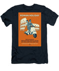 Roman Holiday Minimal Movie Poster Retro Film Poster Vintage Sampadart Gallery T-Shirt
