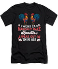 Rooster Farming Farmer Cock Crazy Squirrel T-Shirt