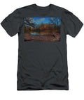 Root Wad on the Shoreline Larry Braun T-Shirt